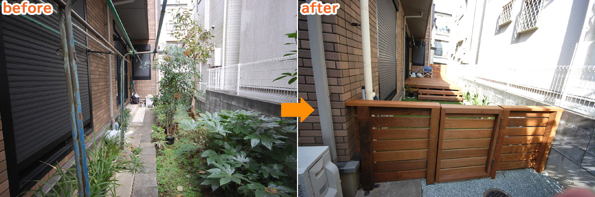 神奈川横浜市H様邸 小型犬2匹が走り回れる人工芝のドッグランにしたい~人工芝雑草対策,人工芝,メリット,デメリット,DIY費用,DIY施工方法,人工芝おしゃれ