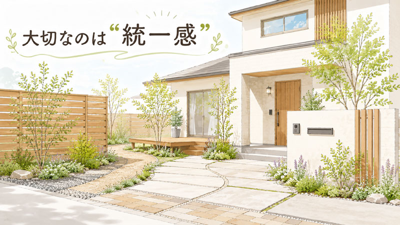 おしゃれな外構 まとめ～実現のための2つの原則
