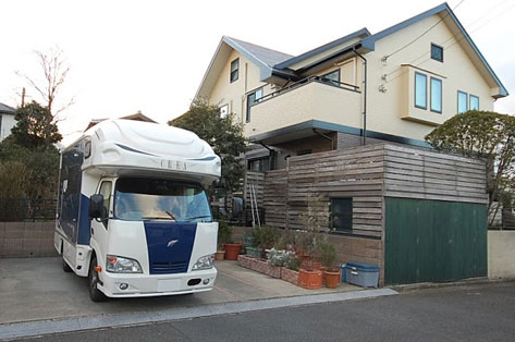 神奈川県 藤沢市 ウッドデッキ・高床デッキ・床下収納・ウッドフェンス・ガーデンシンク・ロックガーデン・造園 施工事例