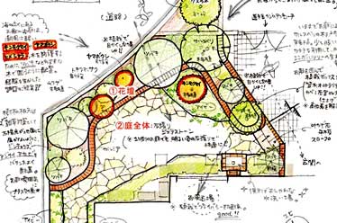 藤沢市F様 石貼り　石張り　造園施工例