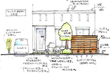 神奈川県茅ヶ崎市 ウッドデッキの床下に収納スペース　庭 収納 物置の施工事例