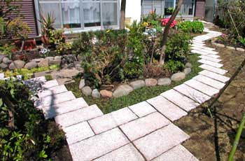 神奈川県茅ヶ崎市 和風ガーデン　リフォーム施工事例