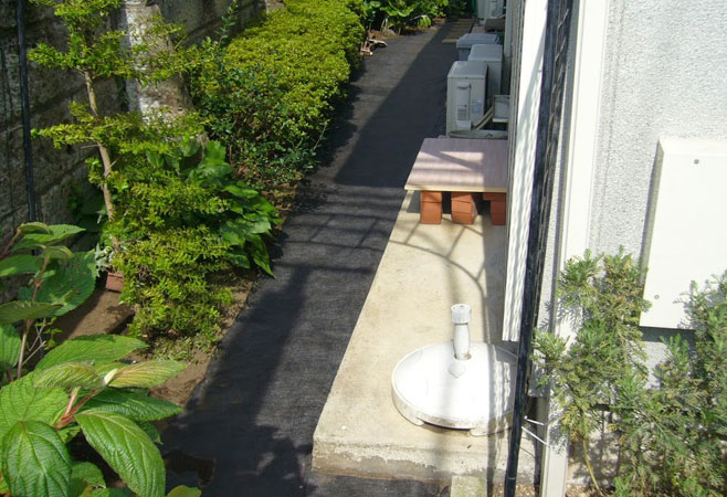 茅ヶ崎市 T様邸 敷き砂利工事 施工事例