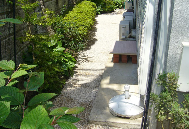 茅ヶ崎市 T様邸 敷き砂利工事 施工事例