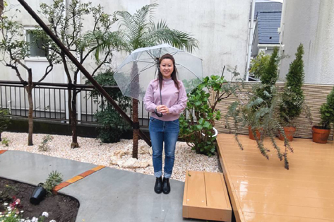 神奈川県鎌倉市W様邸 中古住宅購入後の庭リフォーム・南国風な庭に