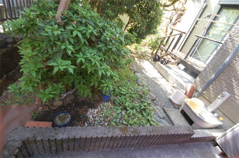 神奈川県川崎市高津区 古くなったウッドデッキ 施工前