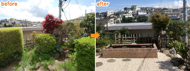 お客様の声/グリーンパトロールの口コミ、評判～横浜市 A様邸 広いお庭を快適に！雑草対策と家庭菜園スペースの実現 感想・口コミ・評判
